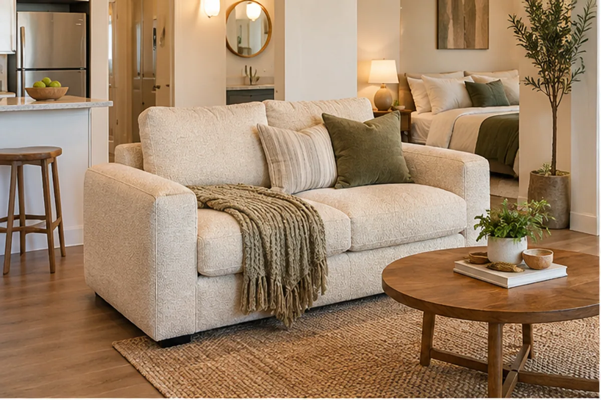 Sofa and home living selection